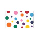 Polka Dot Sticker (Rectangular) Front