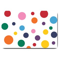 Polka Dot Large Doormat by 8989