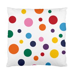 Polka Dot Standard Cushion Case (one Side) by 8989