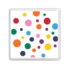 Polka Dot Memory Card Reader (square)