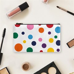 Polka Dot Cosmetic Bag (small)