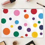 Polka Dot Cosmetic Bag (XXL) Front