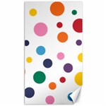 Polka Dot Canvas 40  x 72  39.28 x69.23  Canvas - 1