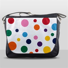 Polka Dot Messenger Bag by 8989