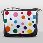 Polka Dot Messenger Bag Front