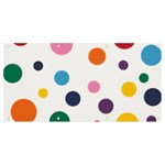 Polka Dot Banner and Sign 8  x 4  Front