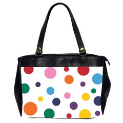 Polka Dot Oversize Office Handbag (2 Sides) by 8989