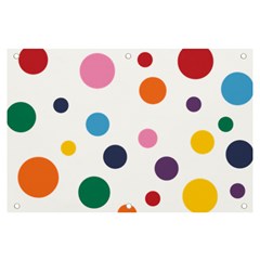 Polka Dot Banner And Sign 6  X 4 