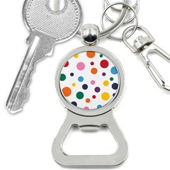 Polka Dot Bottle Opener Key Chain by 8989