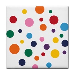 Polka Dot Face Towel