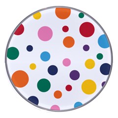 Polka Dot Wireless Fast Charger(white) by 8989