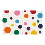 Polka Dot Banner and Sign 5  x 3  Front