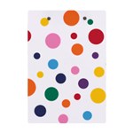 Polka Dot A5 Acrylic Clipboard Back