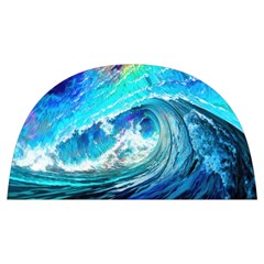 Tsunami Waves Ocean Sea Nautical Nature Water Painting Anti Scalding Pot Cap by Ravend