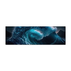 Tsunami Waves Ocean Sea Water Rough Seas 4 Sticker (bumper) by Ravend