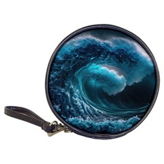 Tsunami Waves Ocean Sea Water Rough Seas 4 Classic 20-cd Wallets by Ravend