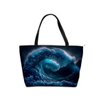 Tsunami Waves Ocean Sea Water Rough Seas 4 Classic Shoulder Handbag Front