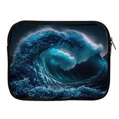 Tsunami Waves Ocean Sea Water Rough Seas 4 Apple Ipad 2/3/4 Zipper Cases by Ravend