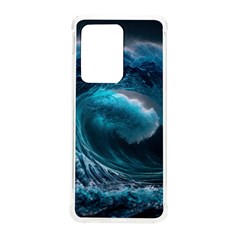 Tsunami Waves Ocean Sea Water Rough Seas 4 Samsung Galaxy S20 Ultra 6 9 Inch Tpu Uv Case by Ravend