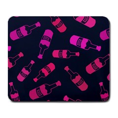 Wine Wine Bottles Background Graphic Large Mousepad by Ravend