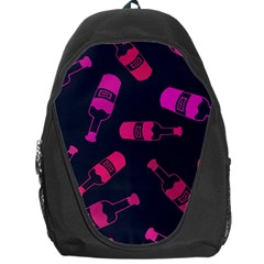 Wine Wine Bottles Background Graphic Backpack Bag