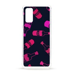 Wine Wine Bottles Background Graphic Samsung Galaxy S20 6 2 Inch Tpu Uv Case by Ravend