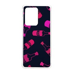 Wine Wine Bottles Background Graphic Samsung Galaxy S20 Ultra 6 9 Inch Tpu Uv Case