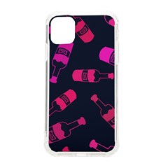 Wine Wine Bottles Background Graphic Iphone 11 Tpu Uv Print Case