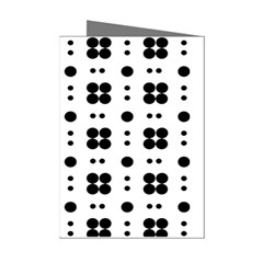 Polka Dot  Svg Mini Greeting Cards (pkg Of 8) by 8989