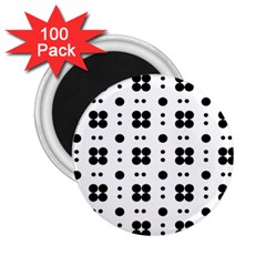 Polka Dot  Svg 2 25  Magnets (100 Pack)  by 8989