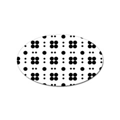 Polka Dot  Svg Sticker Oval (10 Pack) by 8989