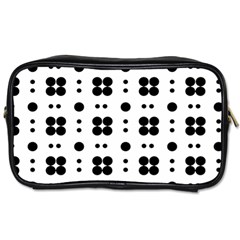 Polka Dot  Svg Toiletries Bag (two Sides) by 8989