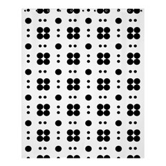 Polka Dot  Svg Shower Curtain 60  X 72  (medium)  by 8989