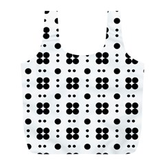 Polka Dot  Svg Full Print Recycle Bag (l) by 8989