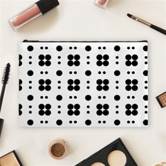 Polka Dot  Svg Cosmetic Bag (large) by 8989