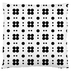 Polka Dot  Svg Large Premium Plush Fleece Cushion Case (two Sides) by 8989