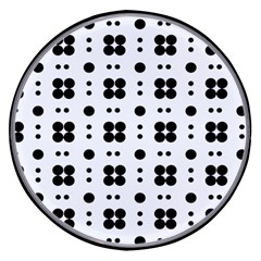 Polka Dot  Svg Wireless Fast Charger(black) by 8989