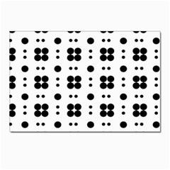 Polka Dot  Svg Postcards 5  X 7  (pkg Of 10) by 8989