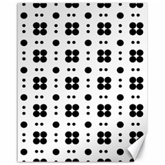 Polka Dot  Svg Canvas 16  X 20  by 8989