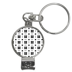 Polka Dot  Svg Nail Clippers Key Chain