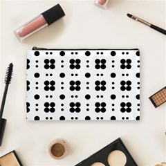 Polka Dot  Svg Cosmetic Bag (medium) by 8989