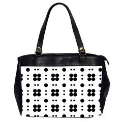 Polka Dot  Svg Oversize Office Handbag (2 Sides) by 8989