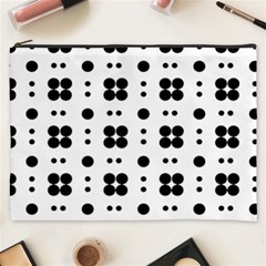 Polka Dot  Svg Cosmetic Bag (xxxl) by 8989