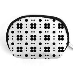 Polka Dot  Svg Accessory Pouch (medium) by 8989