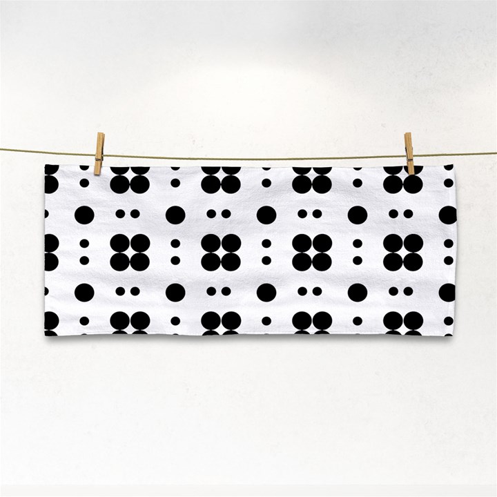 Polka Dot  Svg Hand Towel