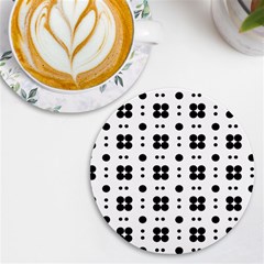 Polka Dot  Svg Uv Print Round Tile Coaster by 8989