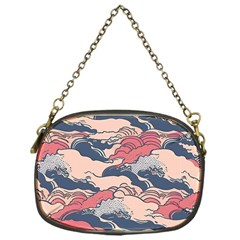 Waves Ocean Sea Water Pattern Rough Seas Chain Purse (one Side) by Ravend