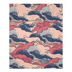 Waves Ocean Sea Water Pattern Rough Seas Shower Curtain 60  X 72  (medium)  by Ravend