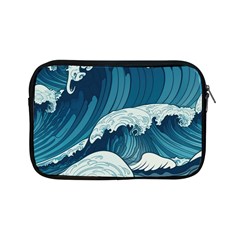 Waves Ocean Sea Pattern Water Tsunami Rough Seas Apple Ipad Mini Zipper Cases by Ravend