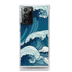 Waves Ocean Sea Pattern Water Tsunami Rough Seas Samsung Galaxy Note 20 Ultra Tpu Uv Case